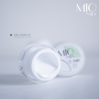 MIO Nails Гель-краска для дизайна ногтей 01 5 г.
