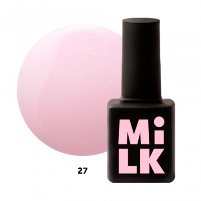 Milk База камуфлирующая с шиммером 27 Amethyst 9 мл. M27 Milk База камуфлирующая с шиммером 27 Amethyst 9 мл. M27