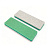 Пилка-баф прямоугольная 8,5см х 2,5см зеленая PBR-06