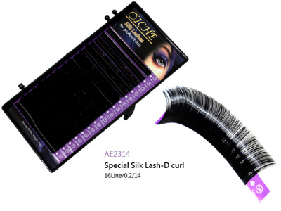 OICHE Ресницы на ленте Special Silk D изгиб (0.2/14мм.) AE2314 OICHE Ресницы на ленте Special Silk D изгиб (0.2/14мм.) AE2314