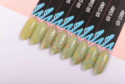 Go Stamp Пластина для стемпинга 072 Doodle