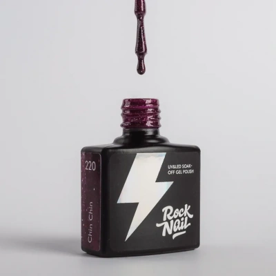 RockNail Гель-лак Wine Not 220 Chin Chin 10 мл. RockNail Гель-лак Wine Not 220 Chin Chin 10 мл.