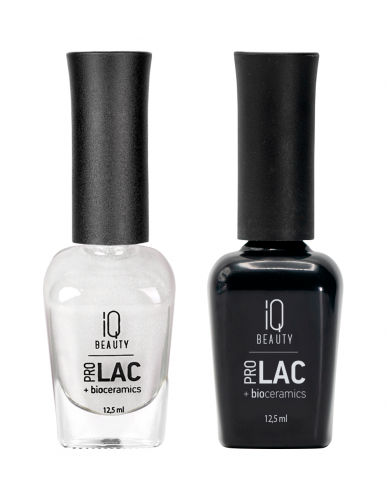 IQ Beauty Лак для ногтей с биокерамикой Nail Polish PROLAC+bioceramics 087 Fluffy Dawn 12,5 мл.