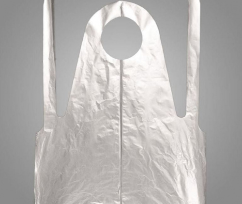 Фартук полиэтиленовый ONE TOUCH серебристый 120х70 см. 50 шт./уп. 01-630