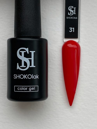 SHOKOlak гель-лак GEL POLISH №31 10 мл. SHOKOlak гель-лак GEL POLISH №31 10 мл.