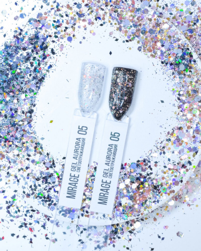 TARTISO UV Гель AURORA светоотражающий №05 15 г.