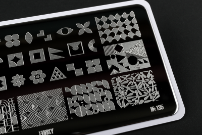 Go Stamp Пластина для стемпинга 135 Funky