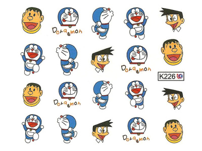 Nails Переводные картинки Y1BHK226