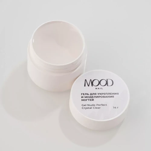 MoodNail Гель Nude Perfect Crystal Clear 14 г.