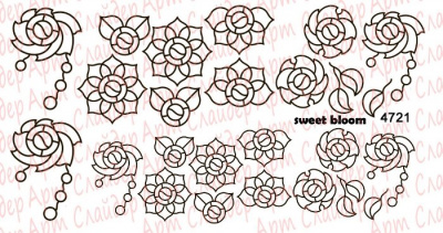 Слайдер-трафарет Sweet Bloom 4721