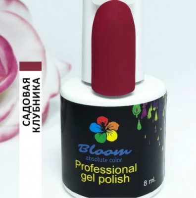 Bloom гель-лак №121 Садовая клубника 8 мл.
