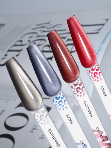 MoodNail Гель-лак Silk Cat Spicy 10 г.