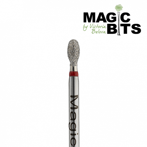 Magic Bits Алмазная фреза Олива 2,9 мм. Мягкая