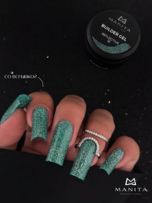 MANITA Professional Гель светоотражающий BUILDER GEL REFLECTIVE №12 15 мл.