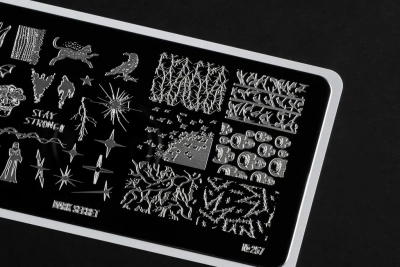 Go Stamp Пластина для стемпинга 257 Dark Secret