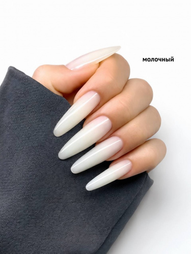 MoodNail Полигель для наращивания Молочный 30 г.