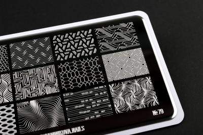 Go Stamp Пластина для стемпинга 079 Structure