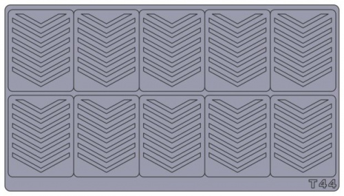 Трафареты для аэрографии на ногтях T44