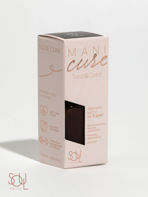 Soul Nails Лак для ногтей Nude Cure №171 10,5 мл.