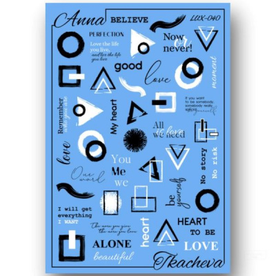 2D Слайдер-дизайн by Anna Tkacheva LUX-040