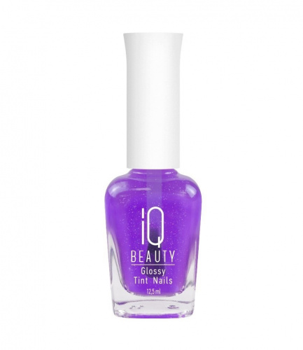IQ Beauty Лак-тинт с AHA-кислотами Glossy Tint Nails 03 Lilac Glow 12,5 мл.