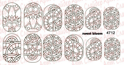Слайдер-трафарет Sweet Bloom 4712