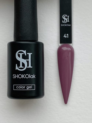 SHOKOlak гель-лак GEL POLISH №41 10 мл.