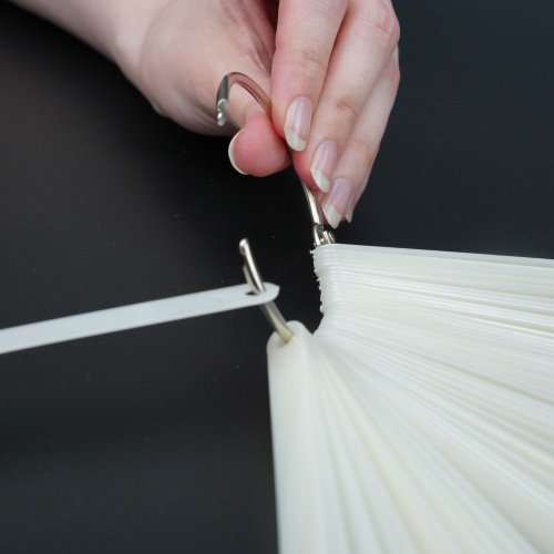 Палитра веер молочный на 50 цветов