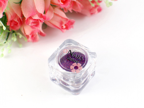 Глиттер Nails квадр.банка Y1BV040