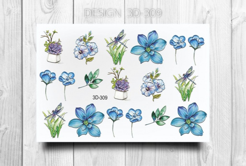 3D Объемный слайдер-дизайн 3D309