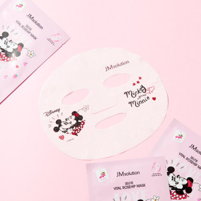 JMsolution Маска тканевая освежающая с шиповником Disney collection selfie vital rosehip mask 30 мл. JMsolution Маска тканевая освежающая с шиповником Disney collection selfie vital rosehip mask 30 мл.