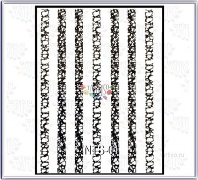 Наклейки Tartiso Полоски NTS-01 Наклейки Tartiso Полоски NTS-01