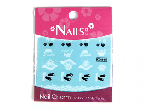 Nails Переводные картинки Y1BHK269