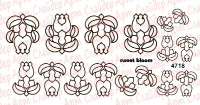 Слайдер-трафарет Sweet Bloom 4718