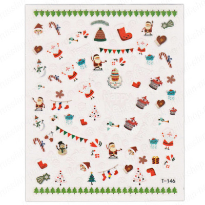 Наклейки Tartiso Christmas T146 Наклейки Tartiso Christmas T146