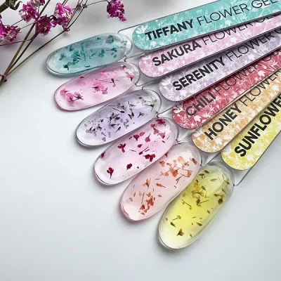 Patrisa Nail Гель для дизайна с цветами FLOWER GEL Honey 5 г.