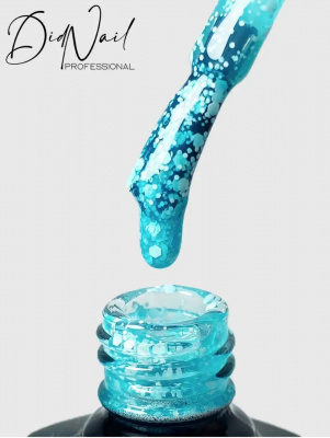 DidNail Professional Гель-лак с хлопьями Snow Queen 14 10 мл. DidNail Professional Гель-лак с хлопьями Snow Queen 14 10 мл.