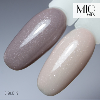 MIO Nails Гель-лак Основная палитра E-20 Кофейная дымка 8 мл.