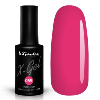InGarden гель-лак X-Gel №59 8 мл.