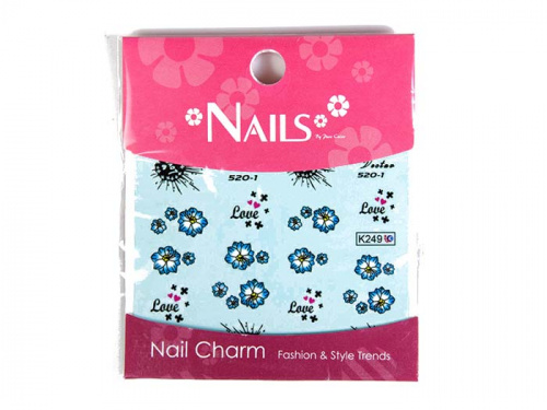 Nails Переводные картинки Y1BHK249