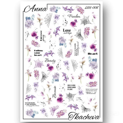 2D Слайдер-дизайн by Anna Tkacheva LUX-008