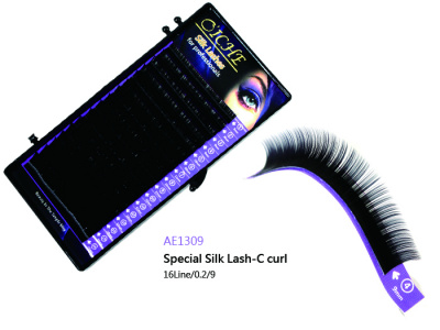 OICHE Ресницы на ленте Special Silk C изгиб (0.2/9мм.) AE1309