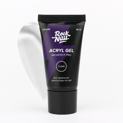 RockNail Акригель Architect PRO Clear 30 мл. AG-Cl
