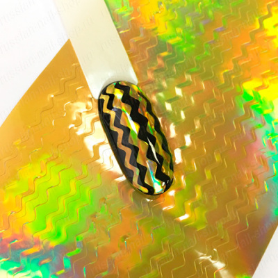 Фольга самоклеющаяся полосками в пакете FSN-000 6