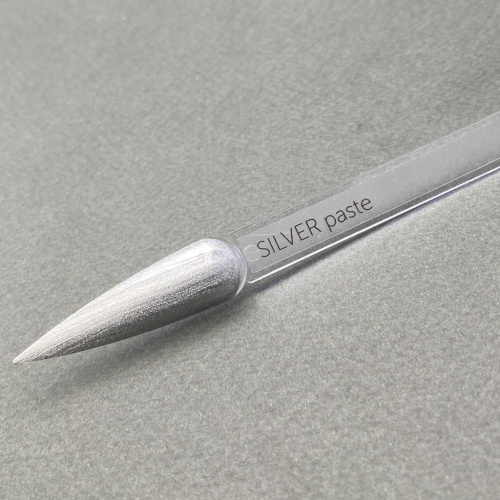 SHOKOlak Гель-паста серебристая Gel Paste silver 5 мл. SHOKOlak Гель-паста серебристая Gel Paste silver 5 мл.
