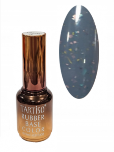 TARTISO Каучуковая база RUBBER BASE MICA нюдовая со слюдой №08 15 мл.