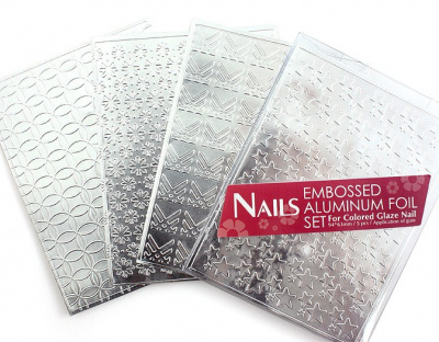 Формы для хрустального маникюра Nails (Y1BK09) 5 шт./набор