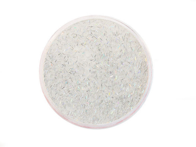 Акриловая пудра Justnail Y1EZ968A Glittering Silver 15 гр.