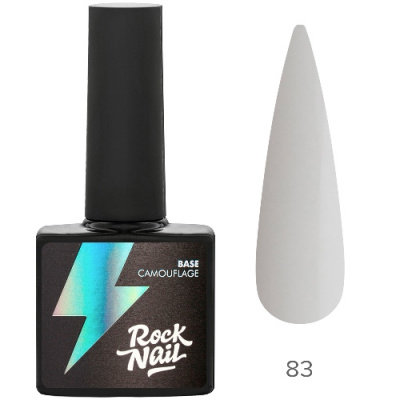 RockNail Камуфлирующая база 83 Milky Way 10 мл. RockNail Камуфлирующая база 83 Milky Way 10 мл.