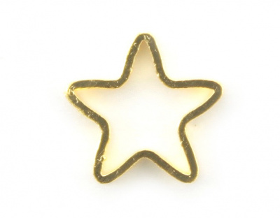 3D украшения Золотая звезда (Y1NO143) 5 шт./набор